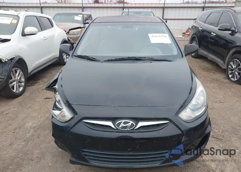2012 Hyundai Accent Gs z USA, uszkodzony, nr VIN KMHCT5AE2CU042271